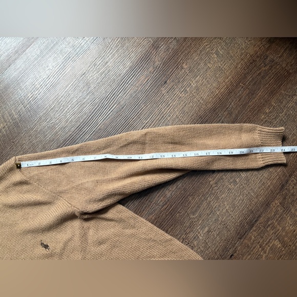 vintage Ralph Lauren POLO 1/4 zip sweater sz S EUC 100% cotton preppy Old Money - Picture 14 of 15